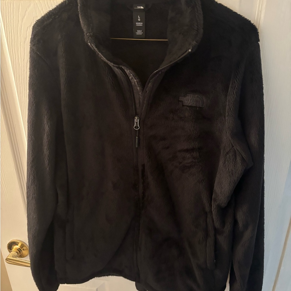 The North Face Men's Black Plush Fleece Jacket